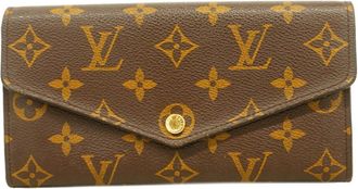 Louis Vuitton Brown Long Wallet (Bi-Fold) (Pre-Owned)