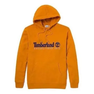 Timberland 50th Anniversary Drawstring Hoodie Orange A2E2C-ED1