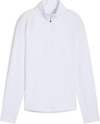 Puma Maglia con zip corta Pure 2.0 da donna, Accessori, Bianco, XXL