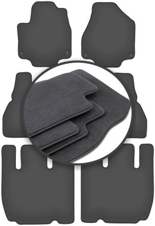 OEM Alfombrillas Premium Para Chrysler Pacifica Ii 7 Plazas (2017-)