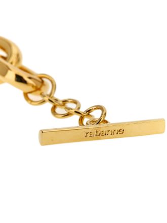 Paco Rabanne Crystal-Embellished Chain Necklace - Gold
