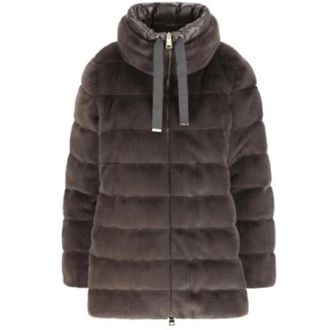 Herno Dames, Jassen, Grijs, Maat: M Katoen