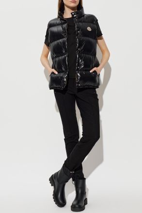 Moncler Puffer Vest Badia, Womens, Black
