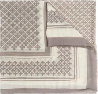 By Malene Birger Accessoires, Dames, Beige, ONE Size, Wol, Julee Sjaal