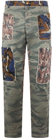 Diesel Cargo Pants Urban Style - Heren - Regular Fit Jeans - Veelkleurig - W34 - Katoen - Jeans