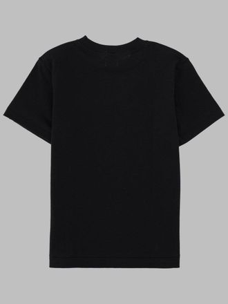 A Bathing Ape Logo Camouflage Print T-Shirt - Black