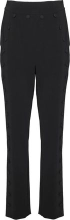 Moschino Oranje Clockwork Broek - Dames - Slim Fit Broeken - Zwart - M - Broeken