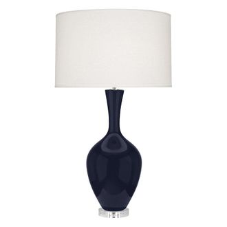 Ballard Designs Evelyn Table Lamp - Navy - Ballard Designs