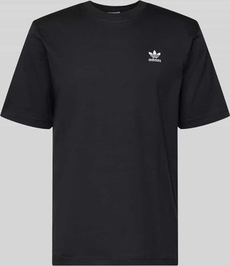 adidas Originals T-Shirt mit Label-Stitching in Black, Gr&ouml;&szlig;e XL