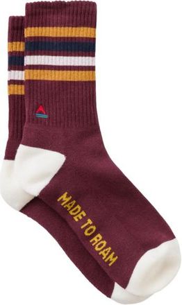 Passenger Organic Midweight Crew Socks Multifunktionssocken - Unisex | rot