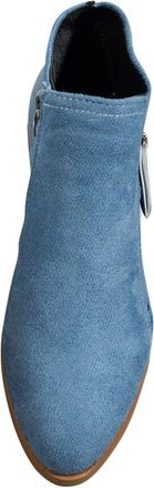 Generic Ankle Boots Women Suede Chelsea Booties Pointed Toe Low Chunky Heel Classic Side Zipper Casual Stylish Comfortable Western Boots Outdoor Walking