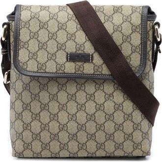 Gucci Pre-owned Gucci GG Supreme Crossbody Unisex MSMTABH752K2TVGP