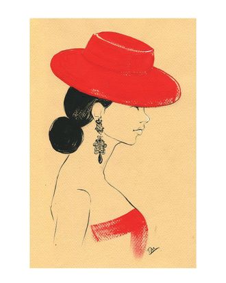 iCanvas Ralph Lauren Red By Rongrong Devoe Wall Art