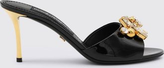 Dolce & Gabbana Mules Keira Dolce & Gabbana in vernice con applicazioni gioiello