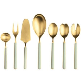 Mepra Fantasia Serving Set - 7 Pieces in Sage at Nordstrom