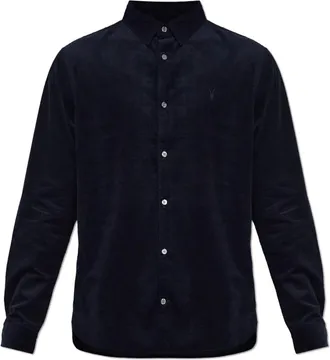 AllSaints Uomo, Magliette, Blu, XL, new