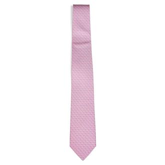 Ferragamo Cerchio Tie - male - Ferragamo - Ties - Pink - ONE SIZE - Accessories