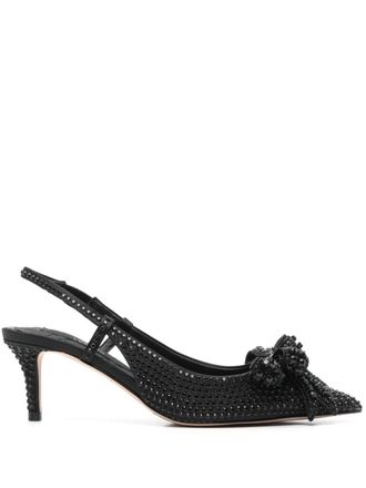 Kurt Geiger 65mm Belgravia slingback pumps - Black