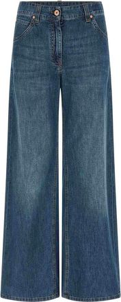 Brunello Cucinelli Wide Leg Jeans