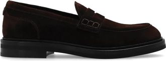 Dolce & Gabbana Su&egrave;de schoenen type loafers - Dames - Loafers - Bruin - 37 EU - Su&egrave;de - Schoenen