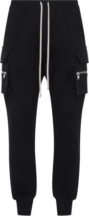 Rick Owens Pantaloni Cargo Mastodon - - Trousers - Uomo - Nero - XL