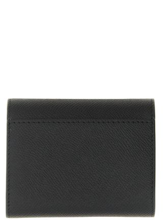 Maison Margiela Womens Black Calfskin Cardholder Accessory