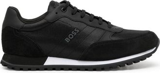 BOSS Parkour low-top sneakers - men - Rubber/Fabric/Calf Leather - 42 - Black