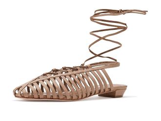 Bernardo Geneva Womens Flat Shoes Sand : 7.5 M, Leather