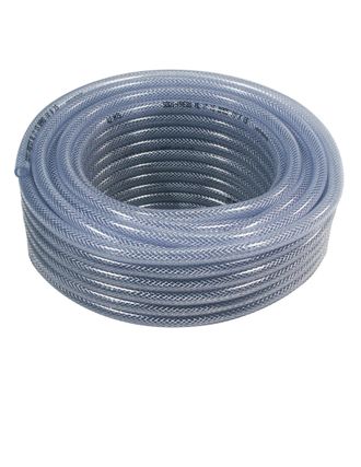 OEM Tubo Flessibile In Pvc Rinforzato Diametro Interno 10 Mm / 25 M Trasparente