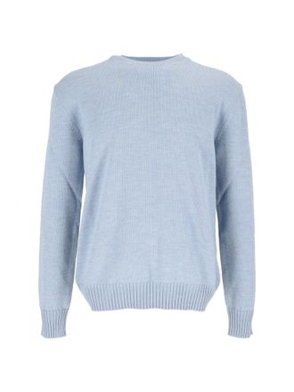 Ballantyne Ribbed Round Neck Pullover
