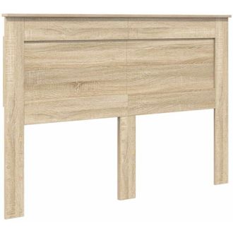 vidaXL Cabecero Con Cabecera Roble Sonoma 140 Cm Madera Contrachapada Vidaxl