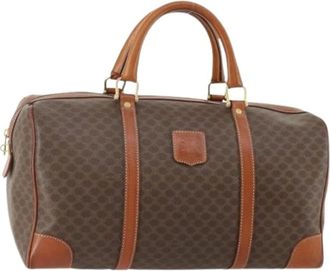Celine Pre-owned Weekend Bags, female, Brown, Size: ONE SIZE Pre-owned Vintage Boston Bag