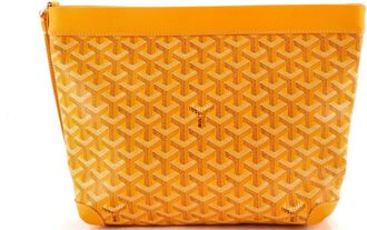 Goyard ine Conti Pouch Coated Canvas