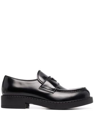 Prada Loafer aus geb&uuml;rstetem Leder