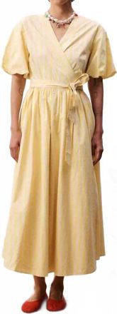 FRNCH Queen Maxi Dress In Yellow