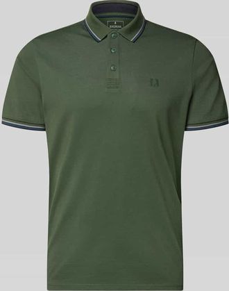 Ragman Modern Fit Poloshirt mit Logo-Print Modell Keep Dry in Dunkelgruen, Gr&ouml;&szlig;e XXXL