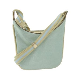 Gucci Pre-owned Cross Body Bags, female, Blue, Size: ONE SIZE Pre-owned Vintage Canvas Shoulder Bag