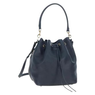Saint Laurent Pre-owned Vintage Bucket Bag - Pre-owned - Mujer - Azul - ONE SIZE