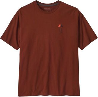 Patagonia Driftways Organic T-Shirt T-Shirt für Herren | rot