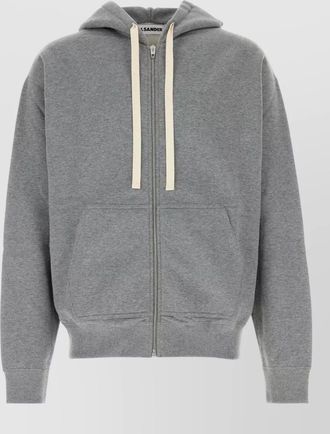 Jil Sander cotton hooded jacket