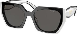 Prada PR 15Ws Zonnebril - Dames - Zonnebrillen - Zwart - 54 MM - Accessoires