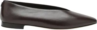 Jimmy Choo London Margot Flat - female - Jimmy Choo - Ballerina Shoes - Brown - 4 1/2 UK - Shoes