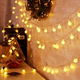 OEM Guirnalda De Luces Para Exteriores, Guirnalda De Luces Para Interiores Y Exteriores En Oferta, Guirnalda De Luces Led Blancas C&aacute;lidas De 20 M Y 150 Lu