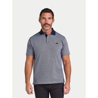 Raging Bull Short Sleeve Dobby Jersey Polo Shirt in Navy at Nordstrom, Size Xxx-Large