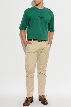 Dsquared2 T-shirt With Logo, Mens, Green