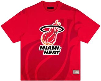 Purple Miami Heat T-shirt - men - Polyester - S - Red
