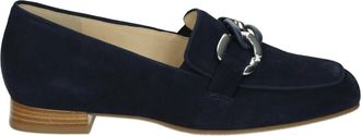 Hassia Schoenen, Dames, Blauw, 38 1/2 EU, Su&egrave;de, 300856 Loafer