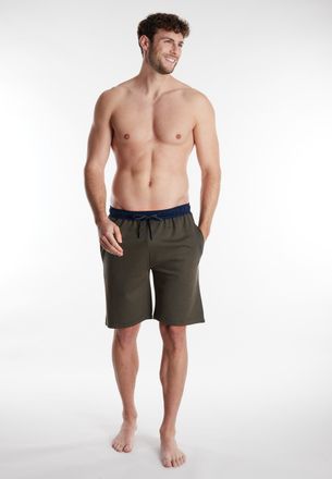 Tom Tailor Bermudas TOM TAILOR Dallas, Herren, Gr. 56 (XXL), N-Gr, gr&uuml;n, Web, Obermaterial: 65% Baumwolle, 30% Polyester, 5% Elasthan, kniefrei, Hosen Bermudas, 