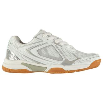 Slazenger Womens Indoor Shoes White/Silver UK 5.5 (38.5)
