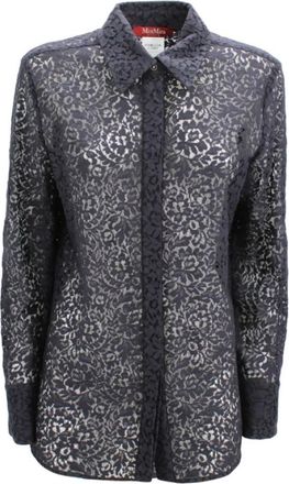 Max Mara Mujer, Blusas y Camisas, Azul, Talla: XS